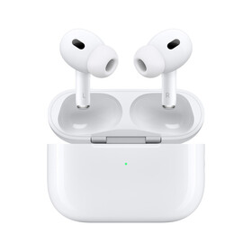 Apple AirPods Pro (2nd generation) with MagSafe Charging Case (USB‑C) In-ear Bluetooth Handsfree Ακουστικά με Αντοχή στον Ιδρώτα και Θήκη Φόρτισης Λευκά
