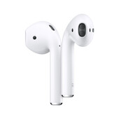 Apple AirPods (2nd generation) Earbud Bluetooth Handsfree Ακουστικά με Θήκη Φόρτισης Λευκά