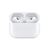Apple AirPods Pro (2nd generation) with MagSafe Charging Case (USB‑C) In-ear Bluetooth Handsfree Ακουστικά με Αντοχή στον Ιδρώτα και Θήκη Φόρτισης Λευκά