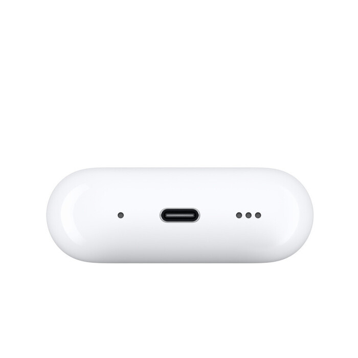Apple AirPods Pro (2nd generation) with MagSafe Charging Case (USB‑C) In-ear Bluetooth Handsfree Ακουστικά με Αντοχή στον Ιδρώτα και Θήκη Φόρτισης Λευκά