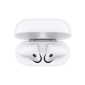 Apple AirPods (2nd generation) Earbud Bluetooth Handsfree Ακουστικά με Θήκη Φόρτισης Λευκά