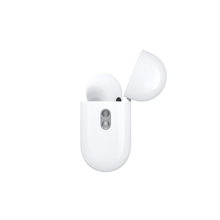 Apple AirPods Pro (2nd generation) with MagSafe Charging Case (USB‑C) In-ear Bluetooth Handsfree Ακουστικά με Αντοχή στον Ιδρώτα και Θήκη Φόρτισης Λευκά